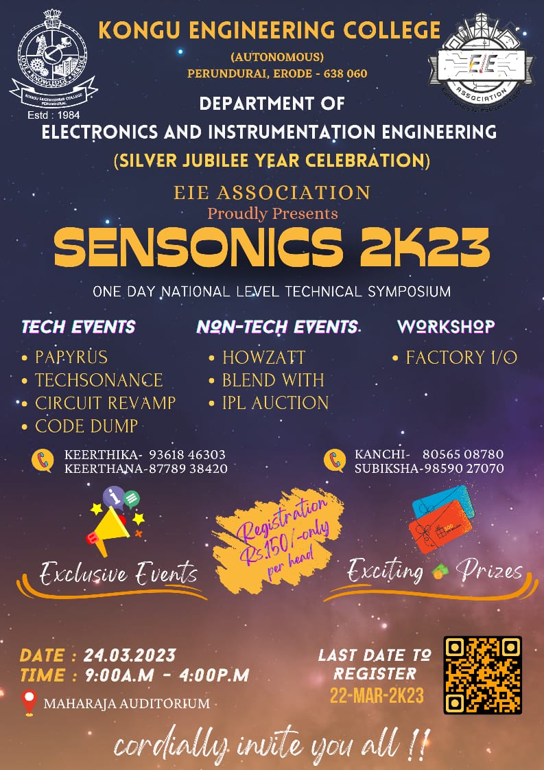 SENSONICS 2K23